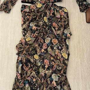 Floral Paisley Women's Dress